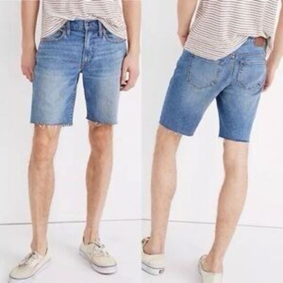 Madewell Men’s 9” Denim Shorts l 32 - Picture 2 of 8